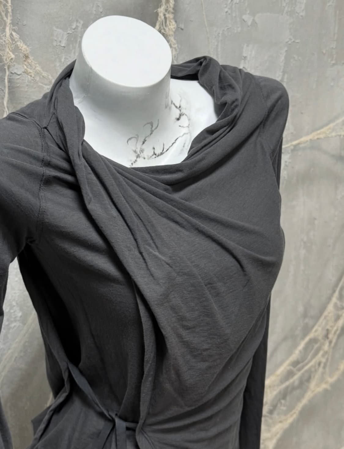 Kang-11-beck Rope Detail Drape sleeve 상품이미지3