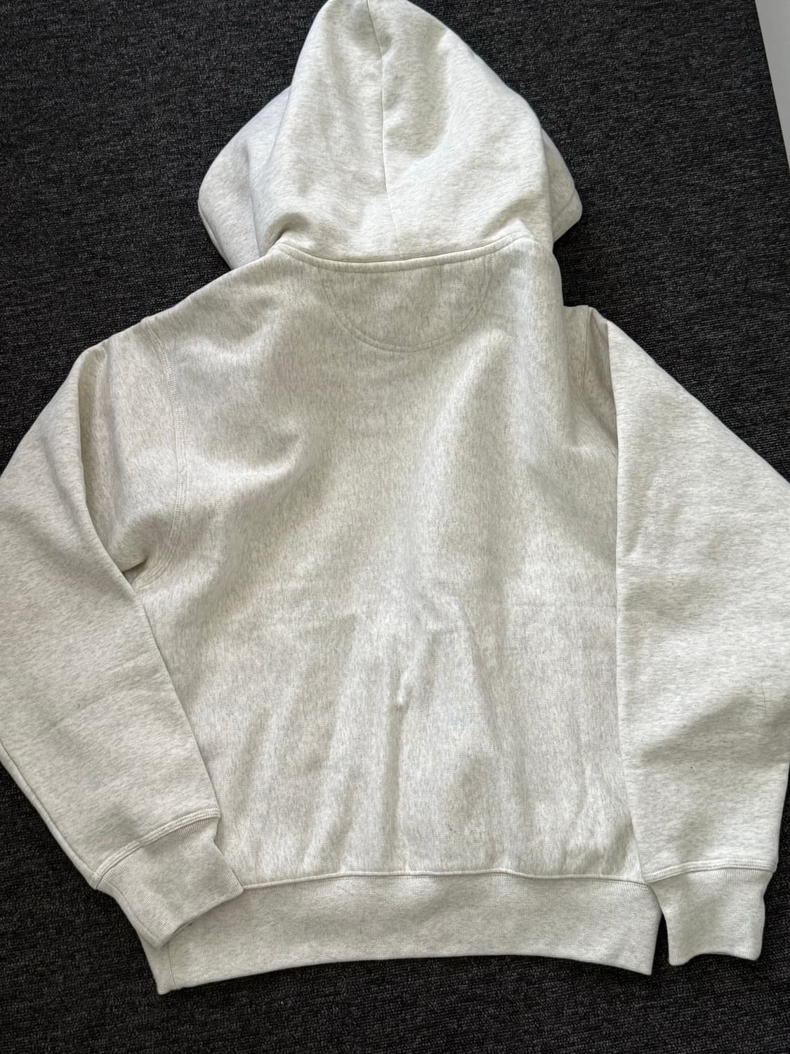 [M] 스투시 랫 후드 집업 애쉬 헤더 상품이미지5