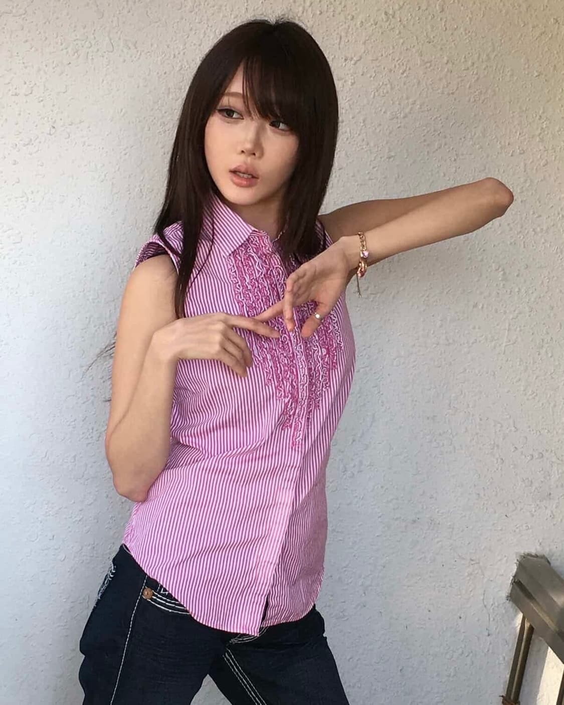 2 Ralph Lauren 랄프로렌 러플 민소매 셔츠 상품이미지2