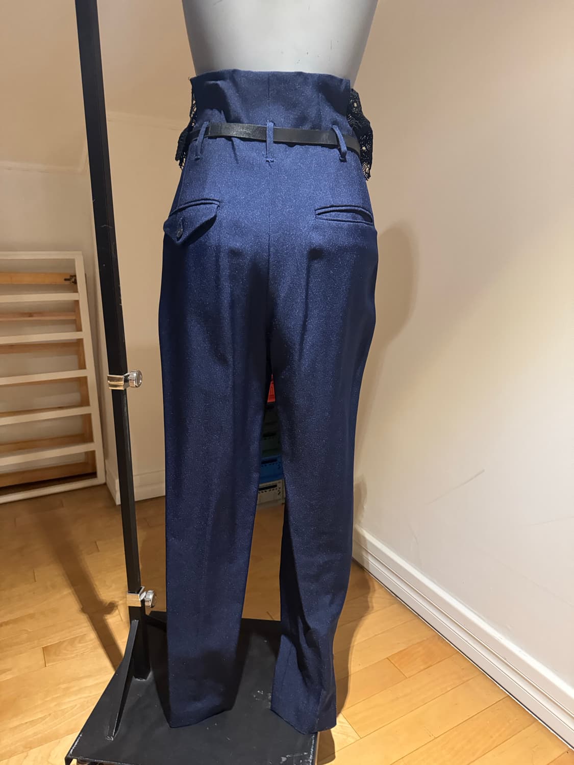 TOGA  아카이브 레이스 하이웨이스트 팬츠 상품이미지2