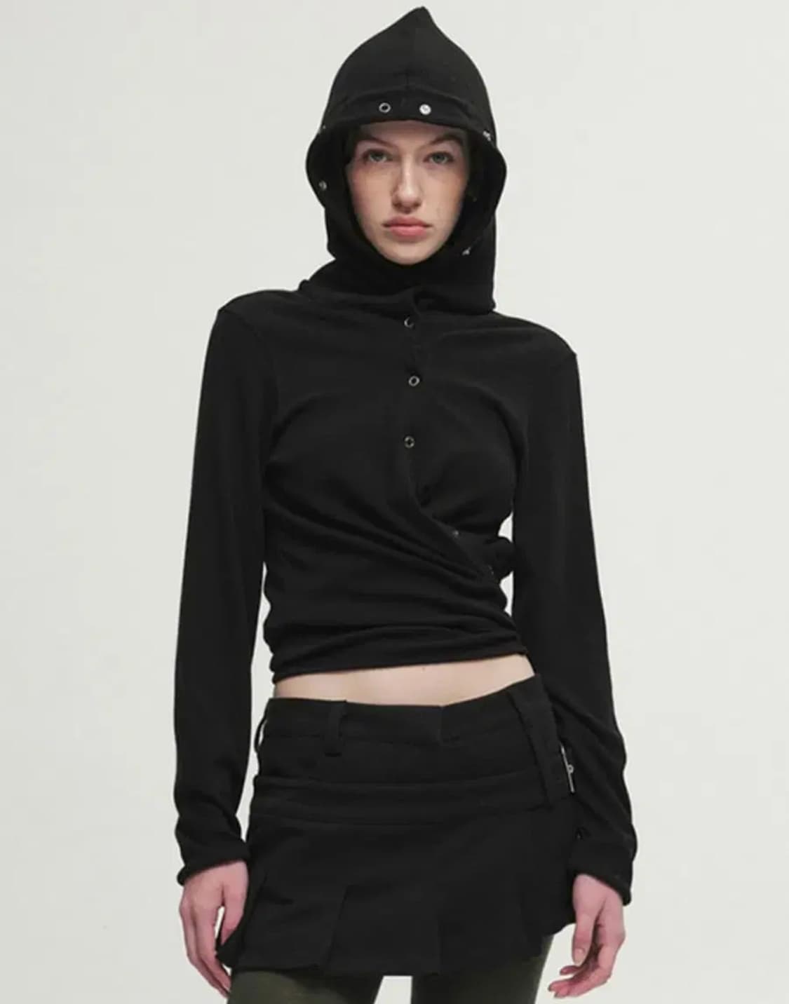 세릭 cerric 랩 후드 가디건 상품이미지2