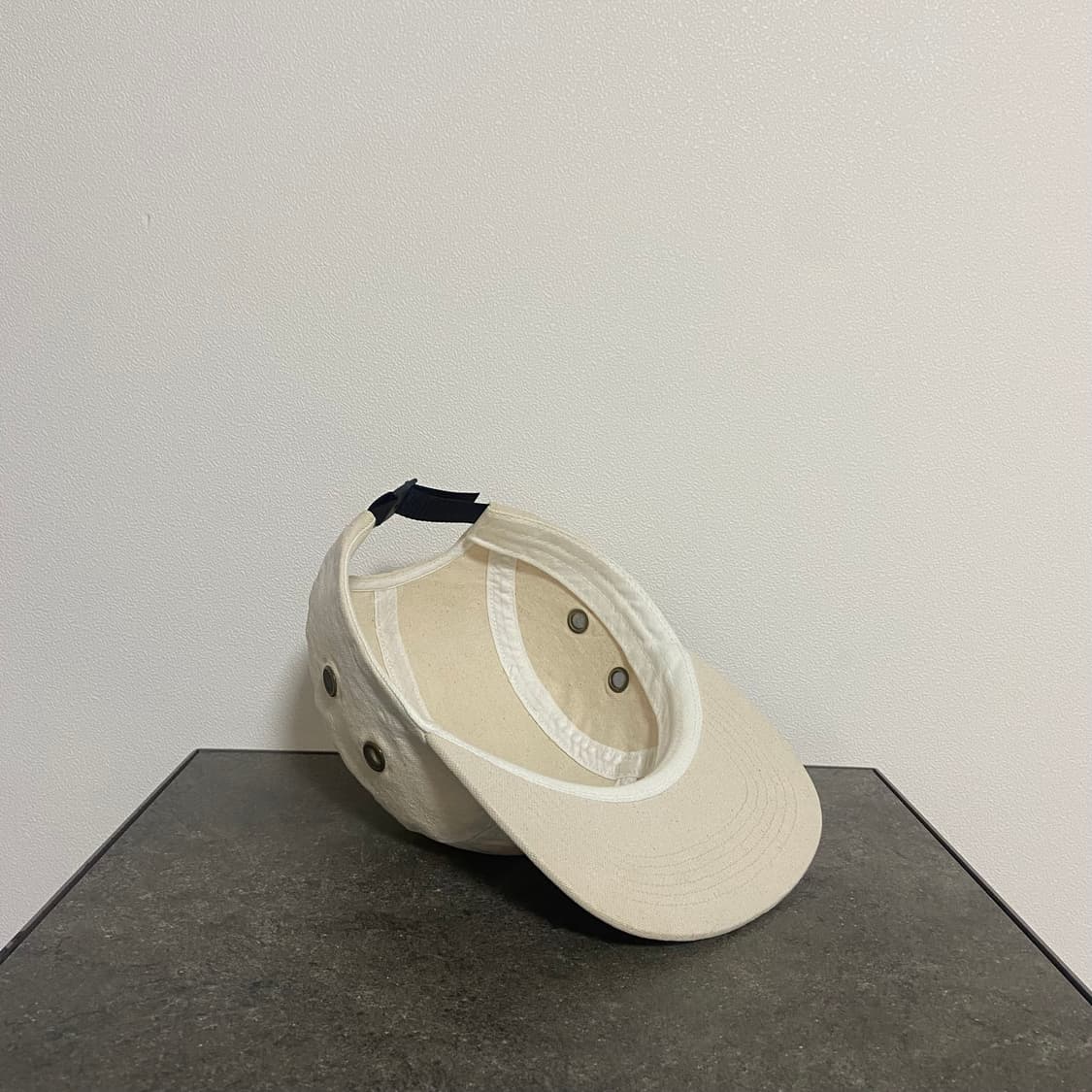 (OS) 슈프림 박스로고 캠프캡 모자 워시드 캔버스 내츄럴 상품이미지7
