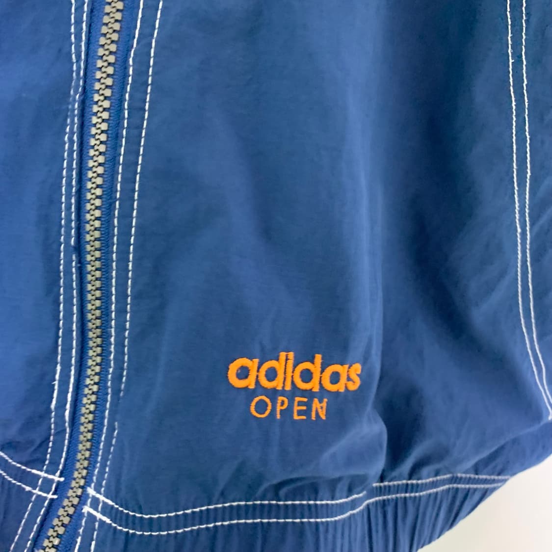 아디다스 배색 오픈 바람막이 아노락 점퍼 자켓 빈티지 프리사이즈 상품이미지4