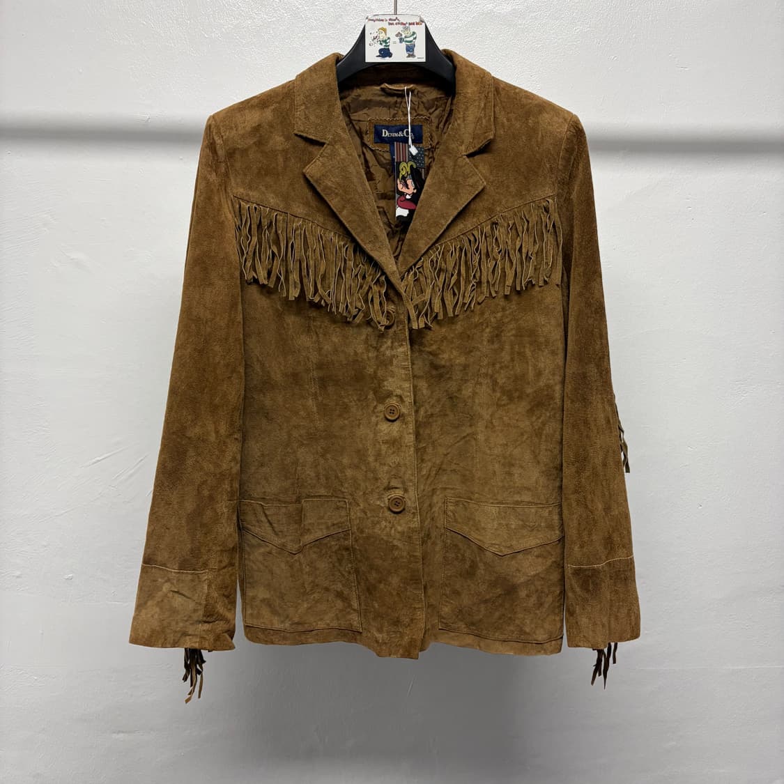 빈티지 스웨이드 프린지 자켓 4 상품이미지1