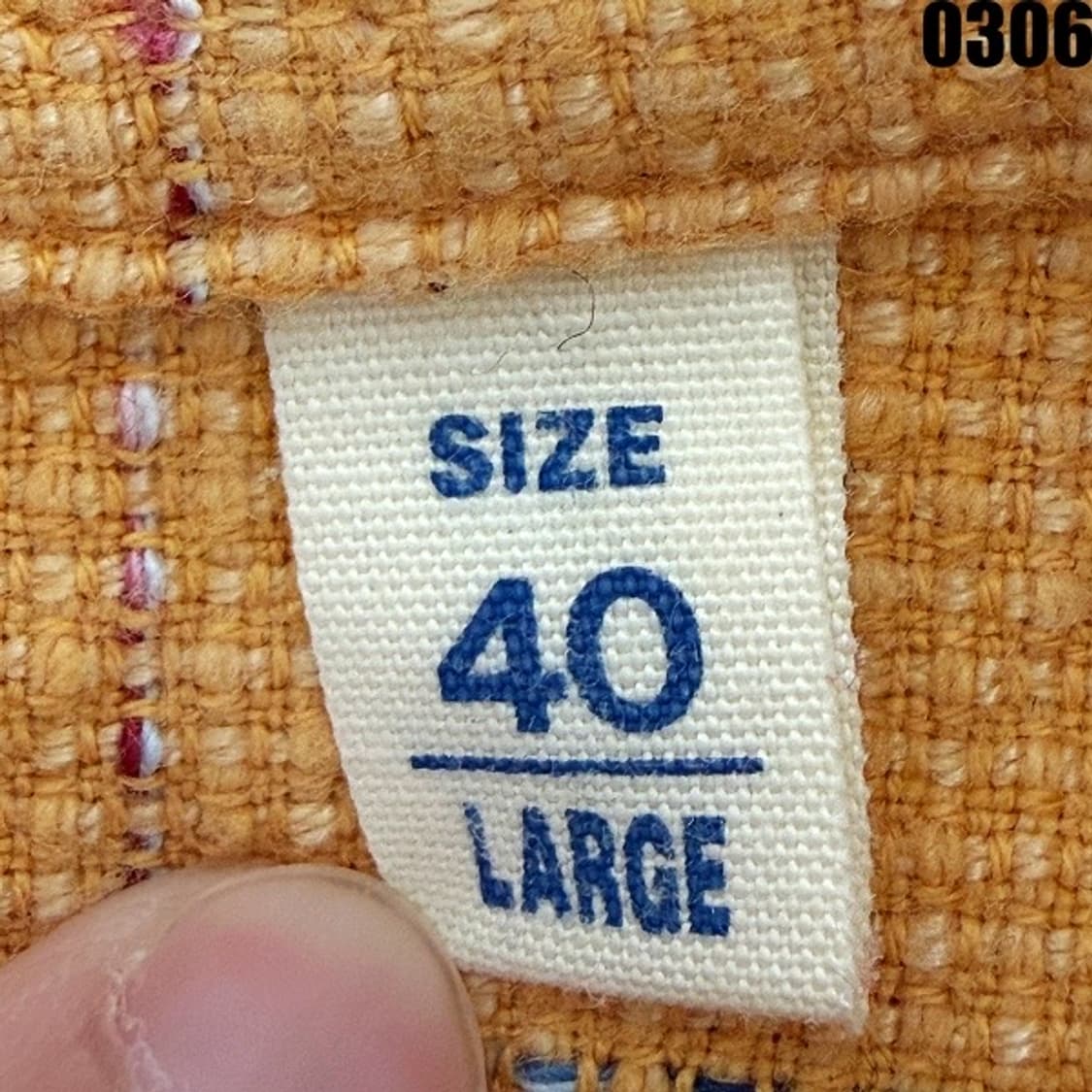 슈가케인 워크 셔츠 L 0306 상품이미지5