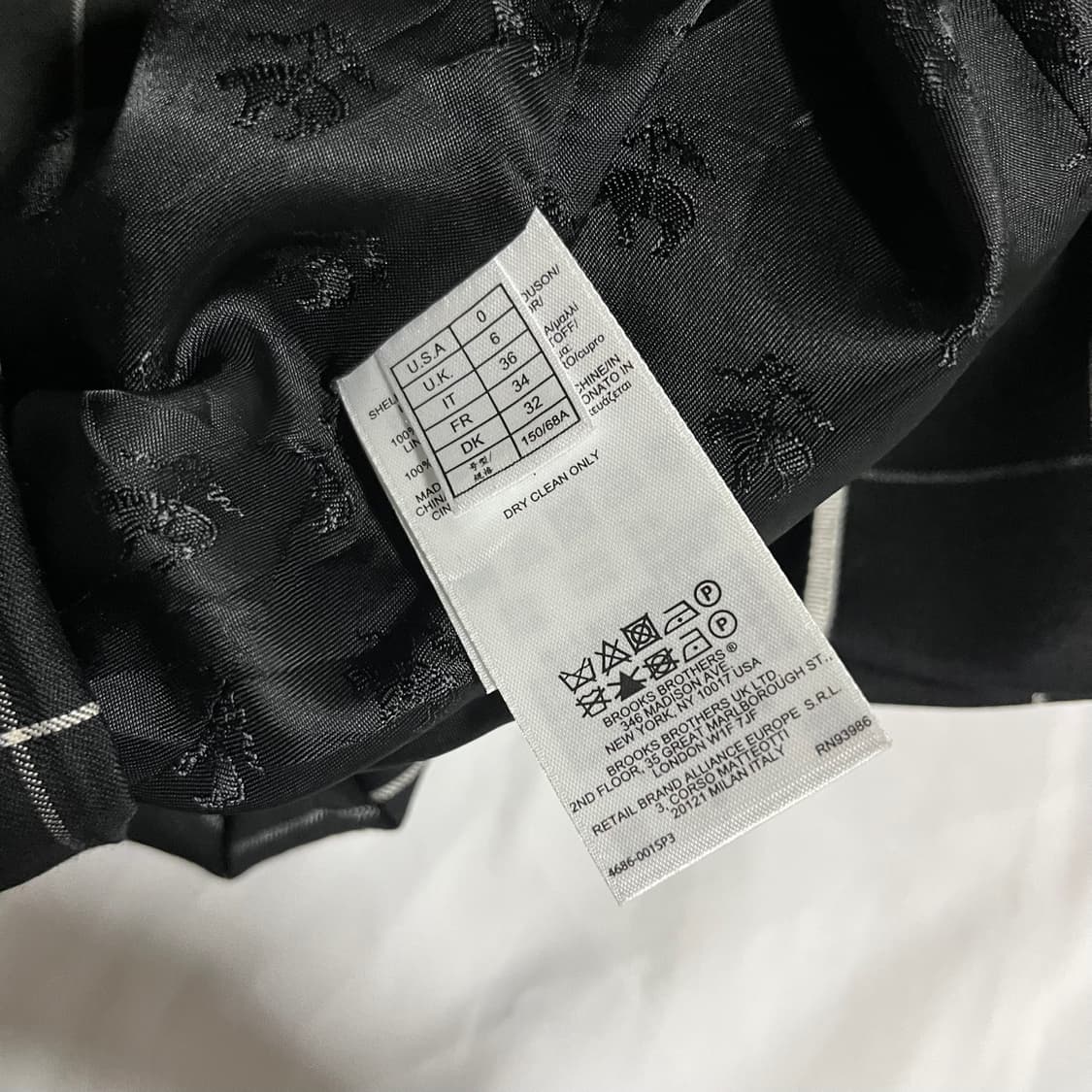 Brooks Brothers . 체크 블레이저 상품이미지7