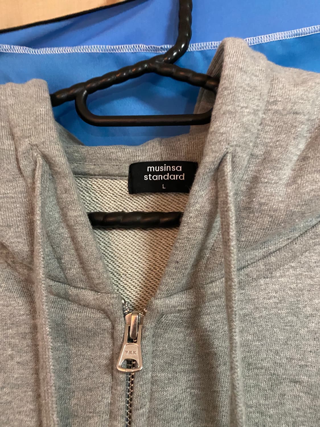 무신사 스탠다드 투웨이 후드집업L 상품이미지4