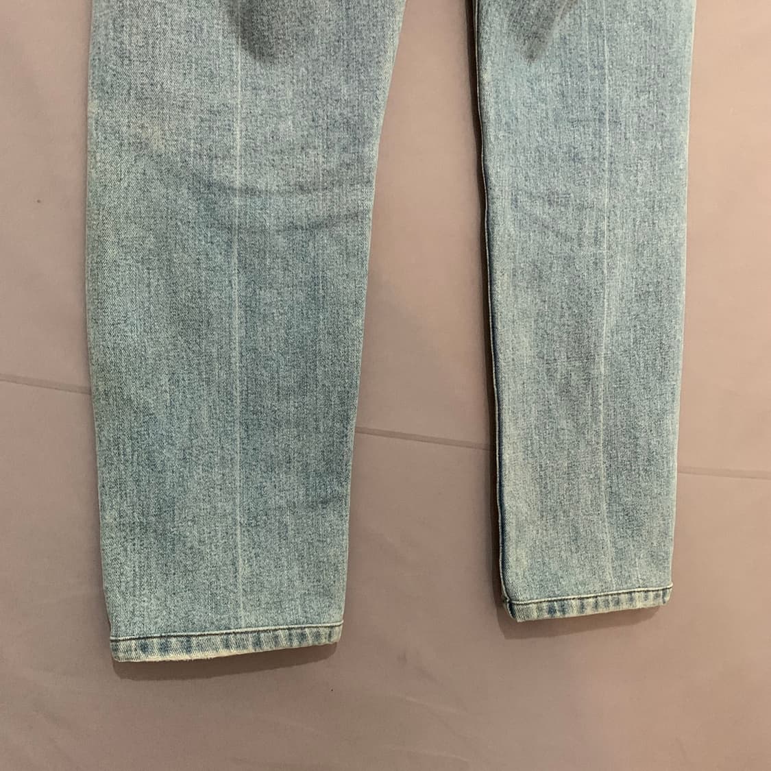 33인치 타임옴므 20ss 슬림핏 스판 워싱 데님 청바지 상품이미지3