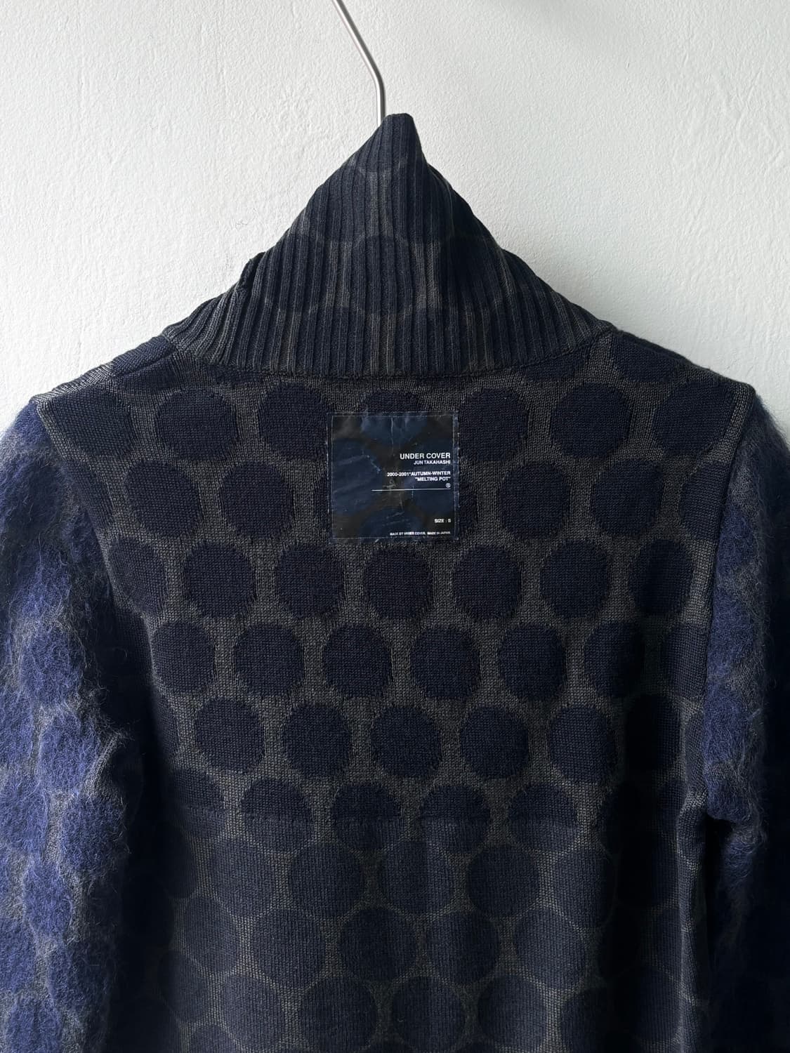 언더커버 00aw 도트 터틀넥 상품이미지8