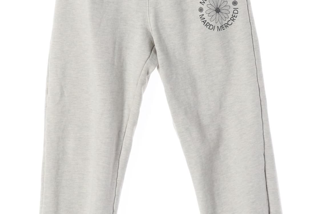 마르디 메크르디 플라워 로고 스웨트 조거 팬츠 오트밀 상품이미지4