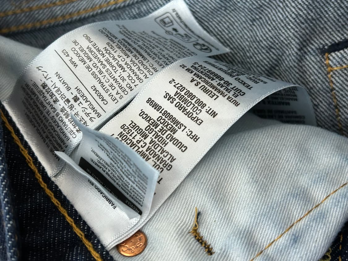 리바이스 빅E 프리미엄 555 릴렉스 스트레이트핏 데님팬츠 상품이미지6