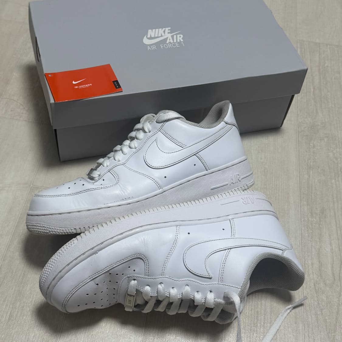 (270) 나이키 에어포스1 올백 상품이미지5