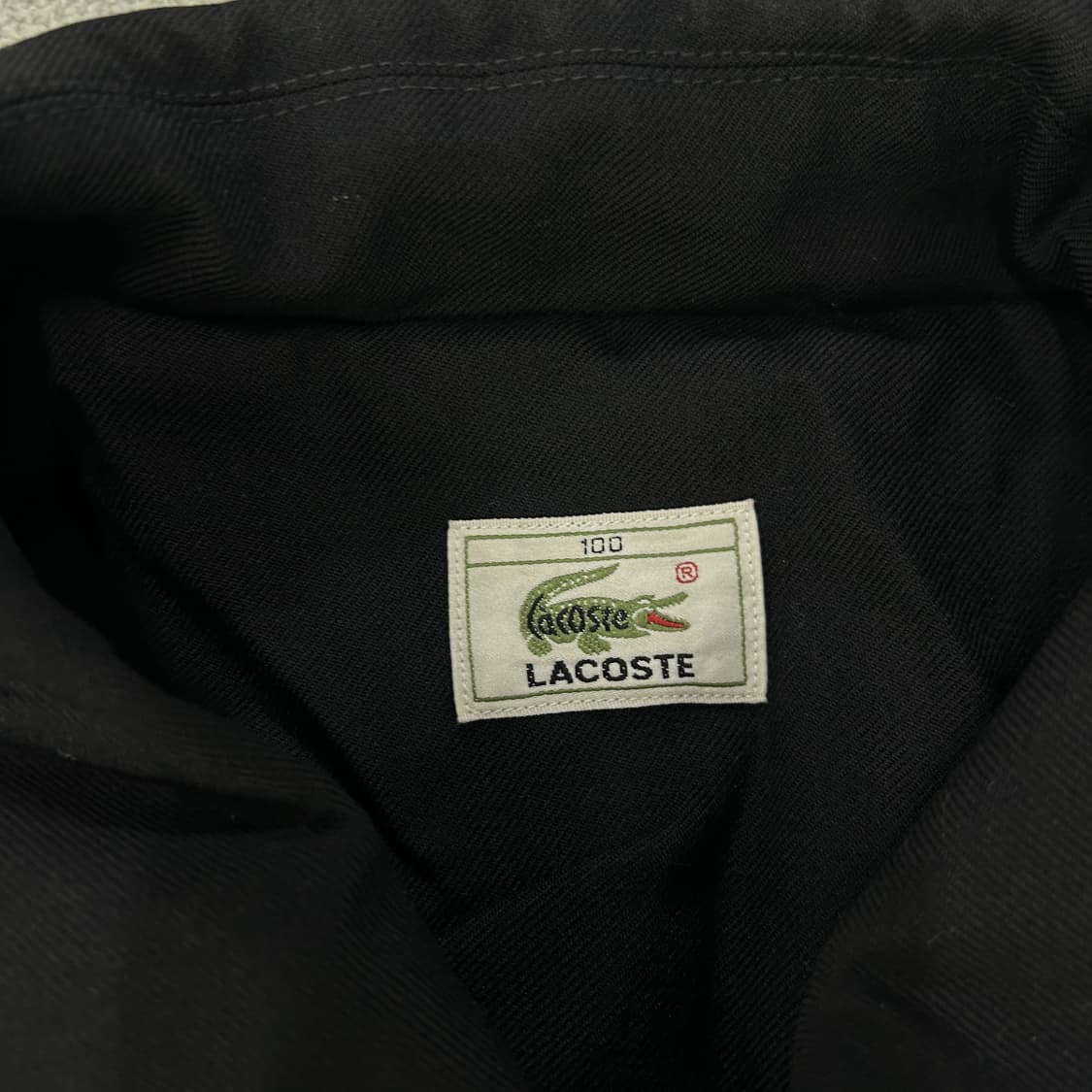 라코스테 블랙 자켓 100 상품이미지2