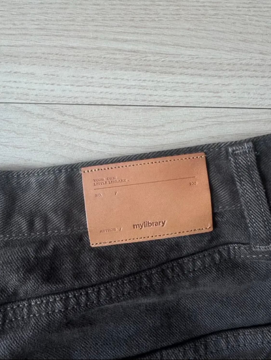 마이라이브러리 104 기먼트 다이드 팬츠 브라운 m 상품이미지3