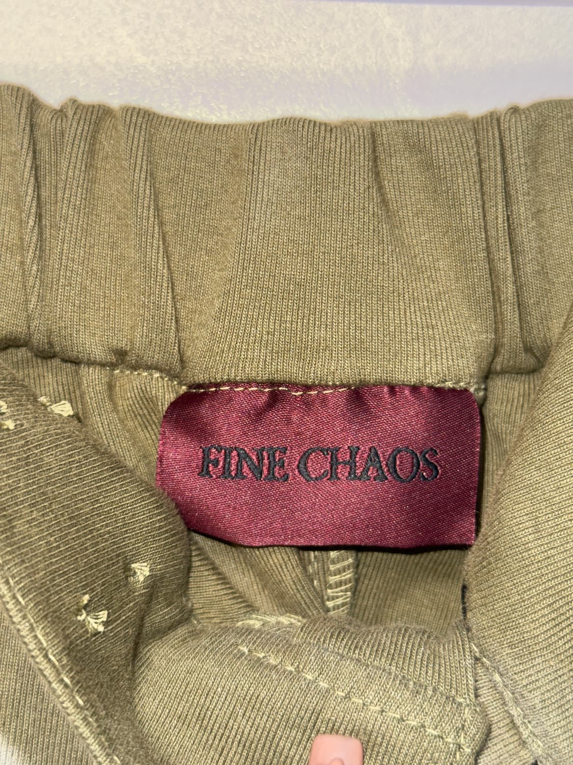 FINE CHAOS Prism Lace Jersey Trousers  상품이미지9