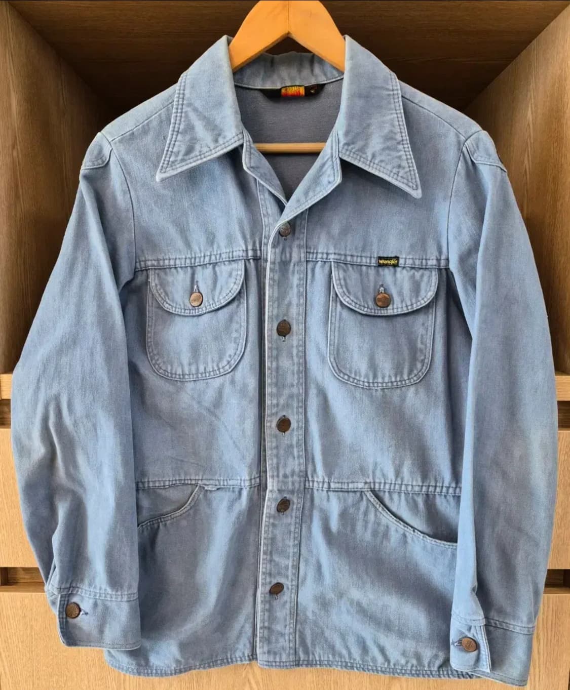 70s USA Wrangler Safari Bush Jacket (M) 상품이미지1