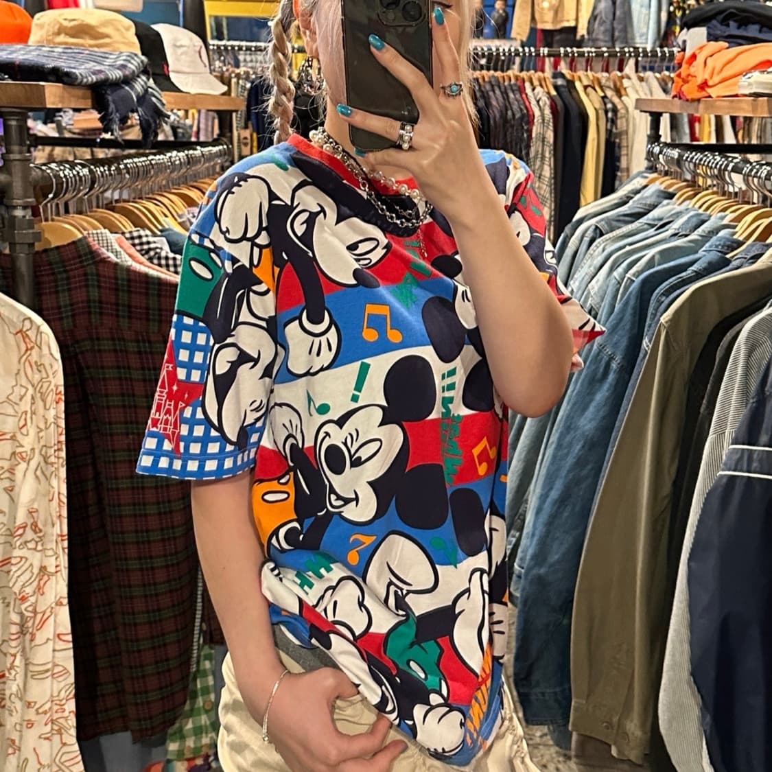 디즈니 미키마우스 반팔 티셔츠 상품이미지2