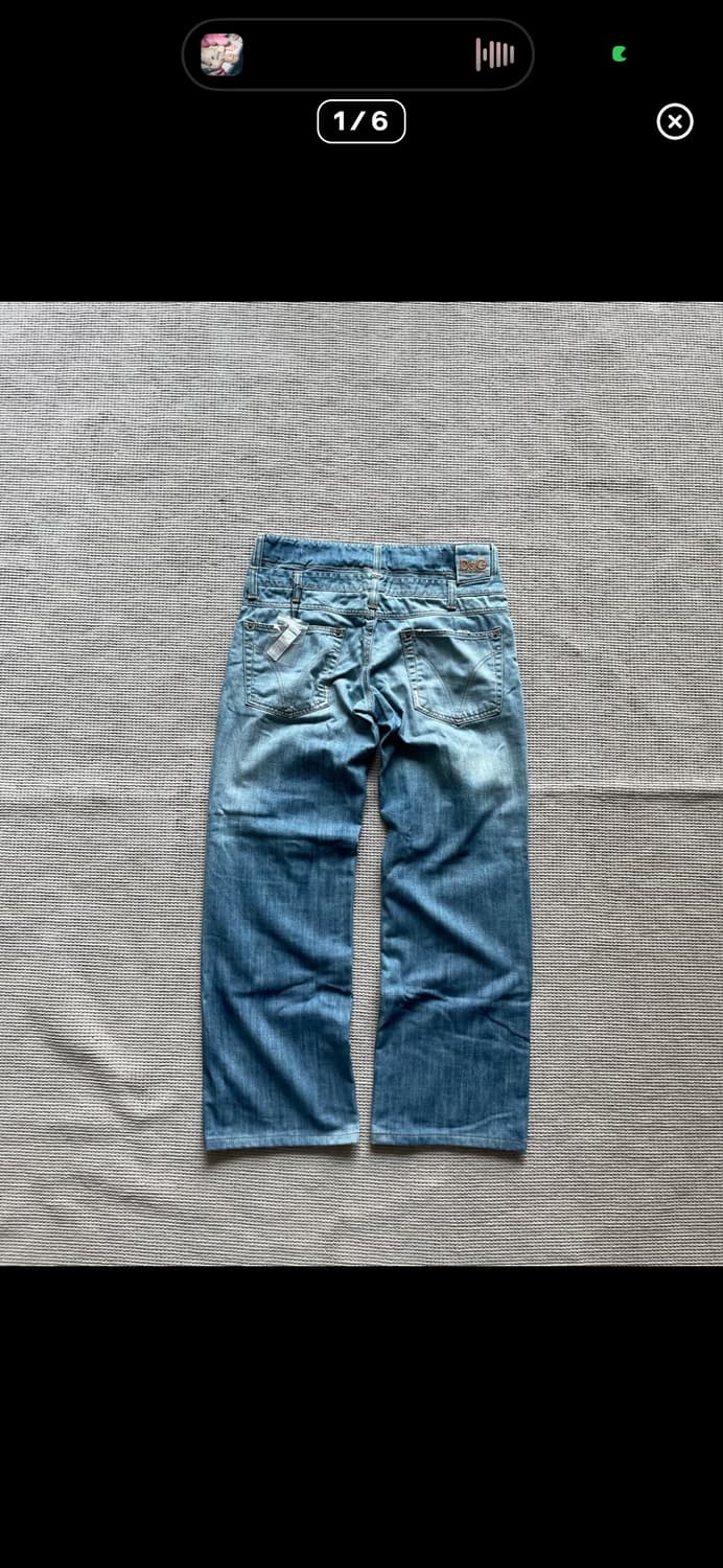 돌체앤가바나 더블 웨이스트 데님 상품이미지1