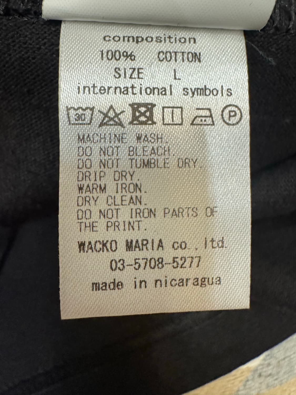 [L] 와코마리아 x 다크나이트 조커 티셔츠 블랙 상품이미지7