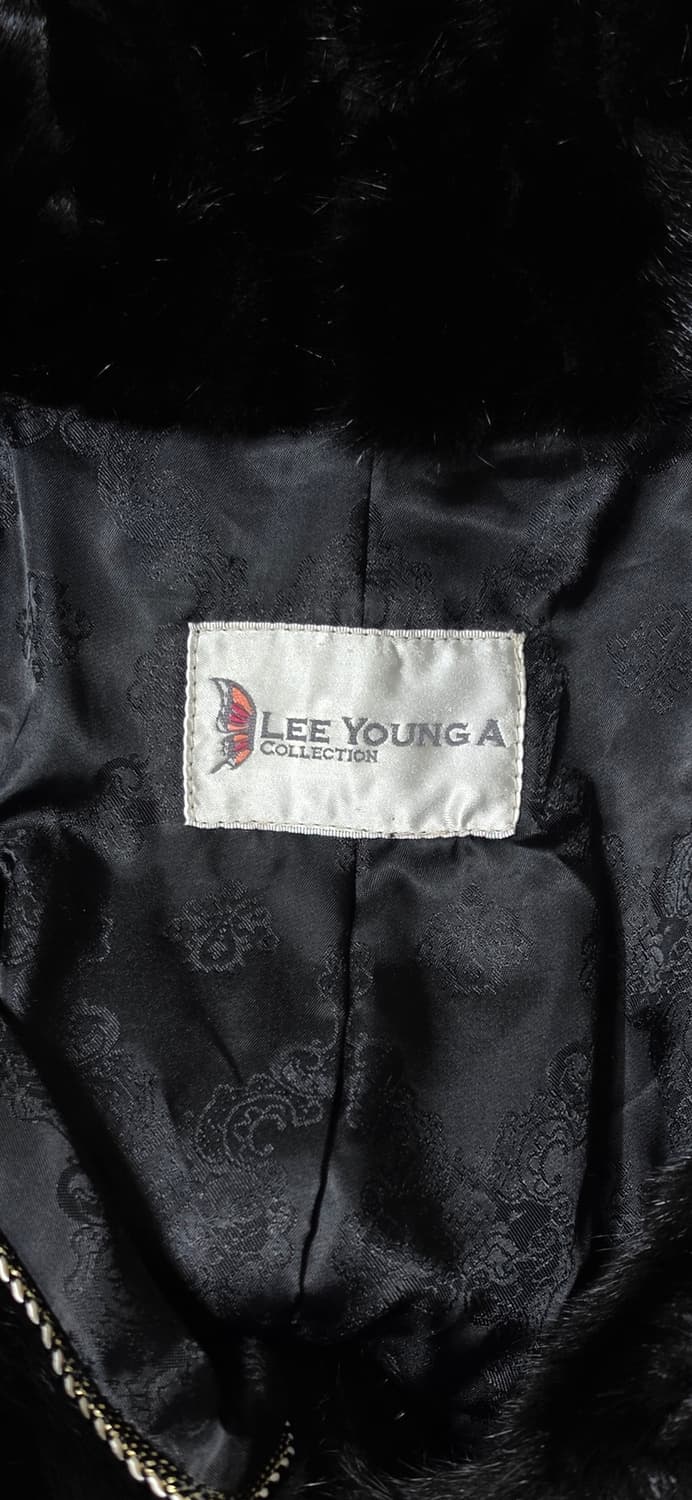 LEE YOUNG A COLLECTION 블랙 퍼 코트 77 상품이미지3