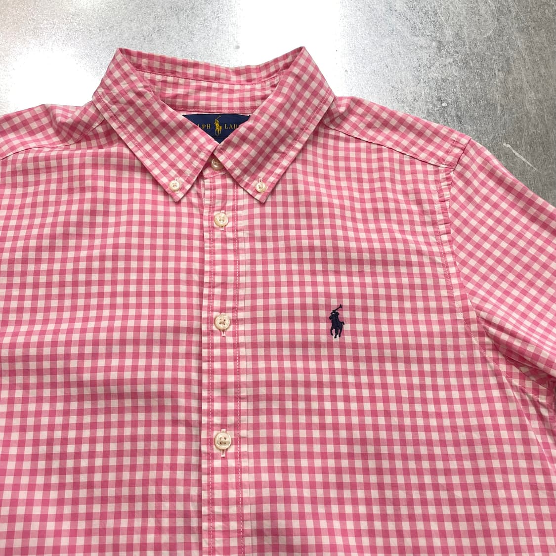 (L) POLO 폴로 랄프로렌 체크 셔츠  상품이미지6