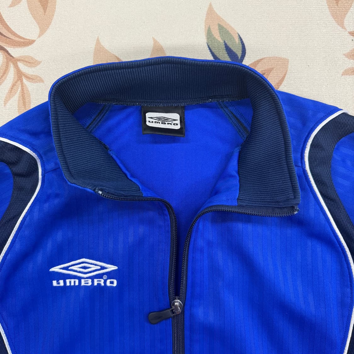 (M)JPN 엄브로 UMBRO 트랙탑 져지(블루,뒷판빅로고) 상품이미지2