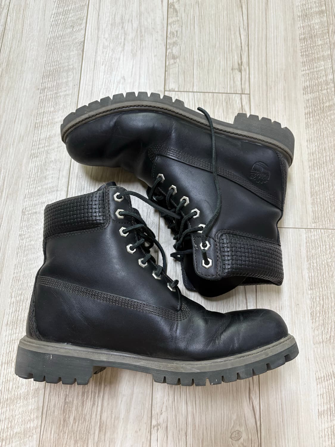 팀버랜드 6인치 레더 워커 블랙 265 상품이미지3