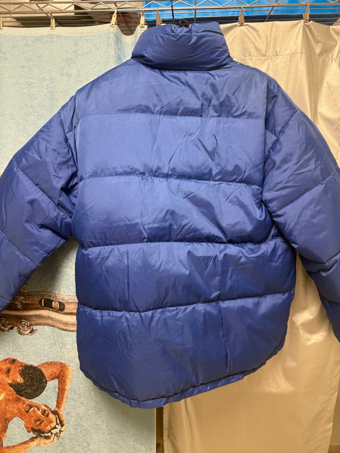 폴로 스포츠 패딩 블루 (실착있음) 상품이미지2