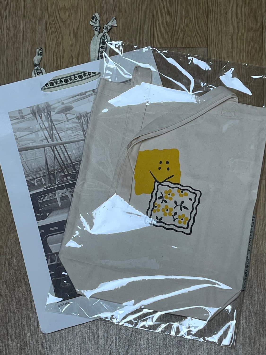 캐피탈 Kapital 25SS 트윌 토트백 새제품 상품이미지1