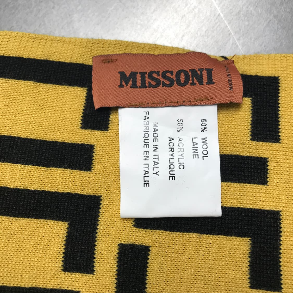 미쏘니 로고 머플러  상품이미지5