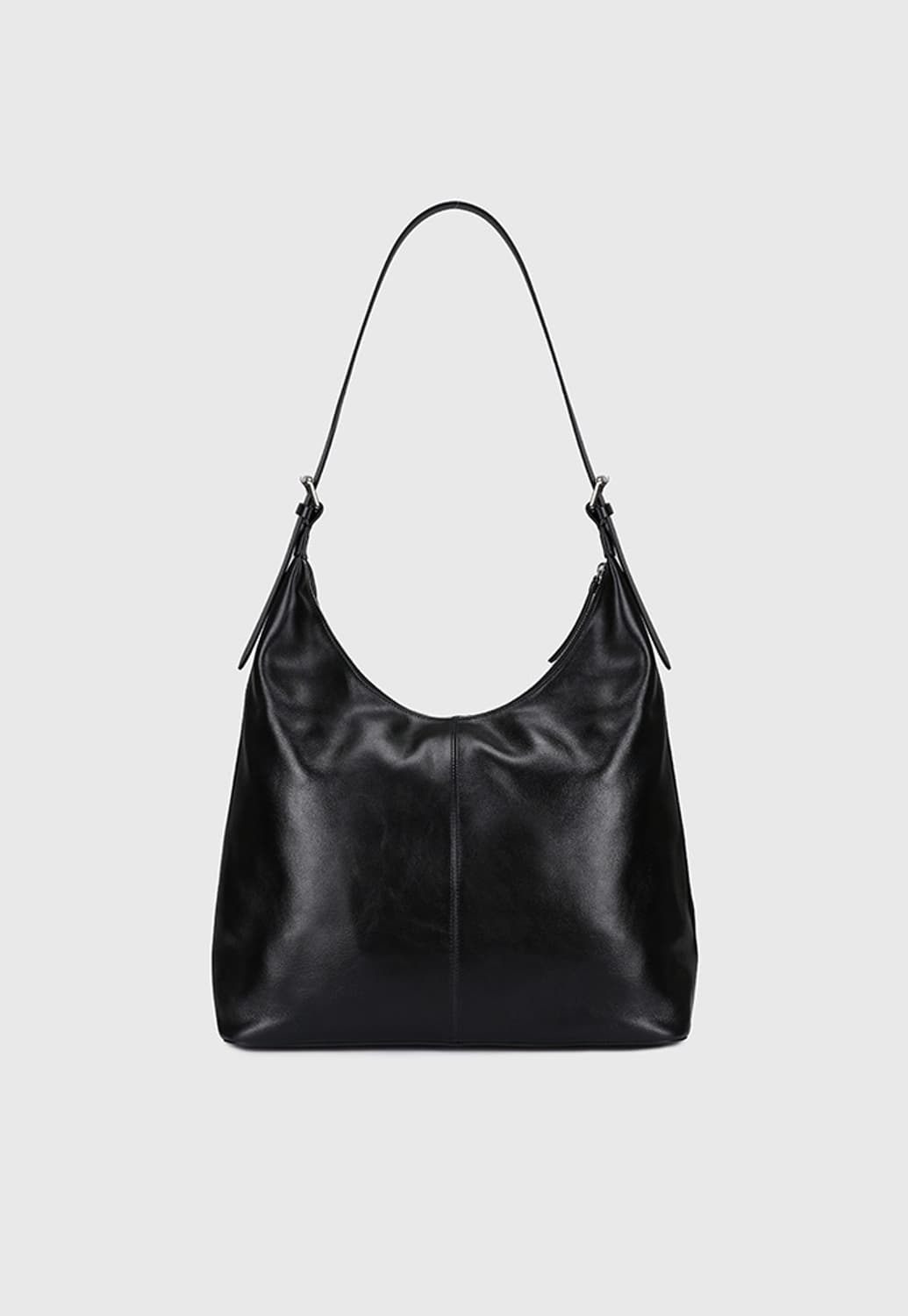 토니웩 풀 그레인 레더 숄더백 라지 판매합니다. 상품이미지3