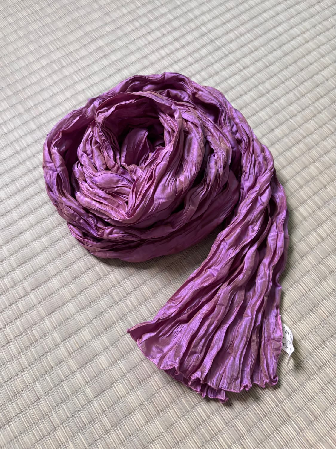 (made in france) pleats scarf (90-00s) 상품이미지1