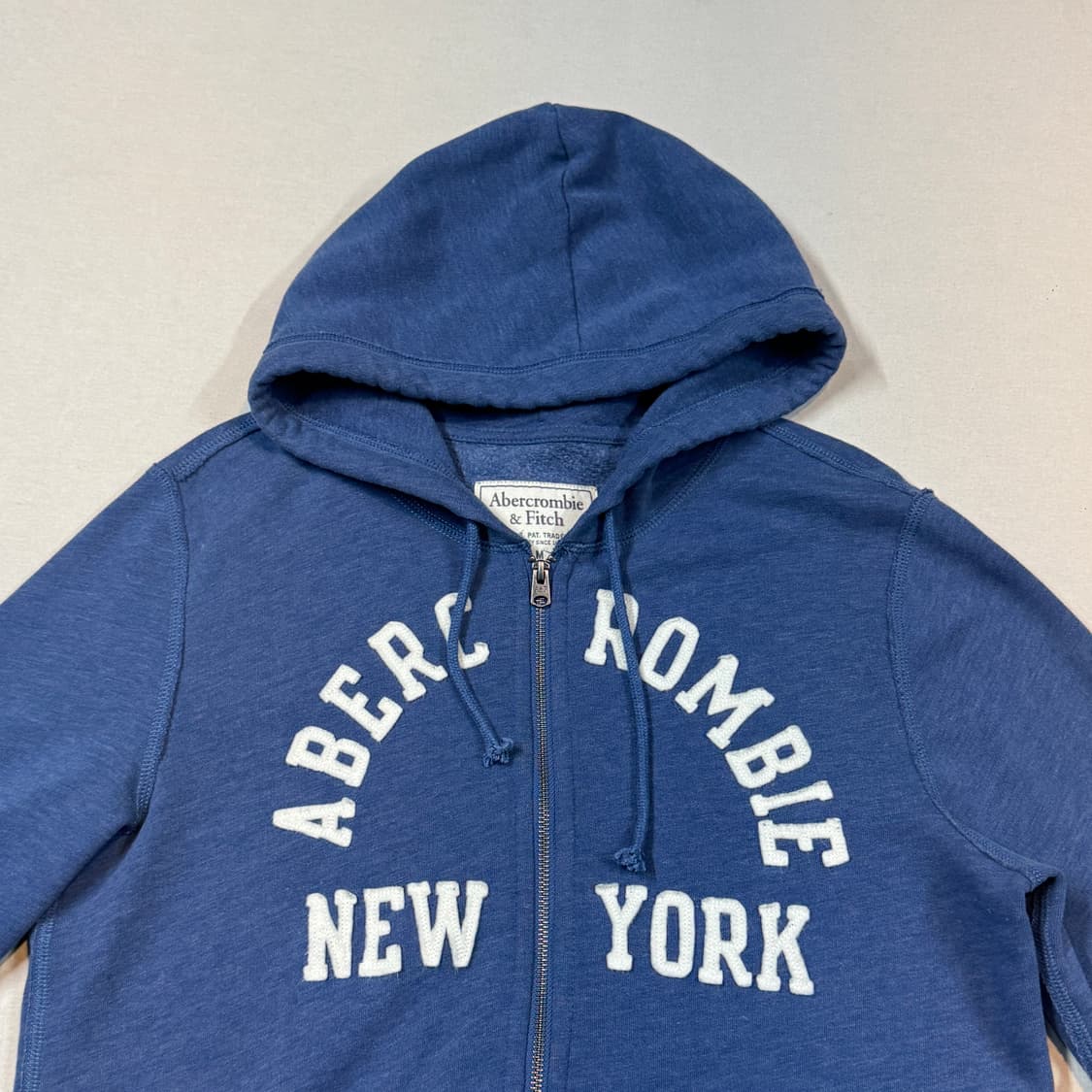 M) 아베크롬비 스펠로고 후드집업 상품이미지3