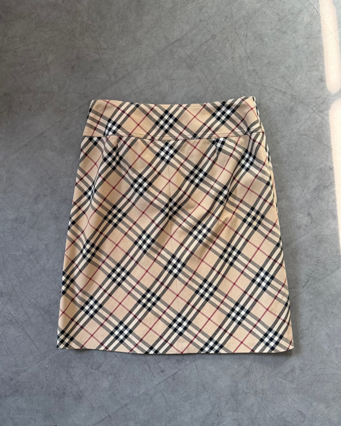 Burberry 버버리 블루라벨 노바체크 벨티드 플리츠 스커트 상품이미지9