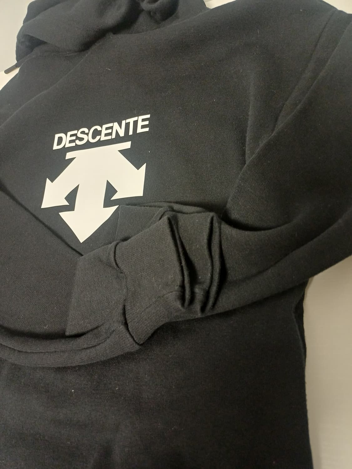 데상트 여성 롱 풀오버 후드 티셔츠 (85/S) 상품이미지4