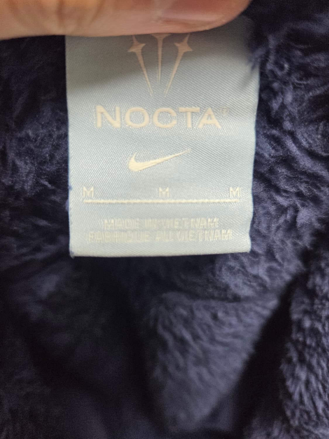 나이키 x 드레이크 녹타 8K 픽스 플리스 후드 미드나잇 네이비 셋업  상품이미지6