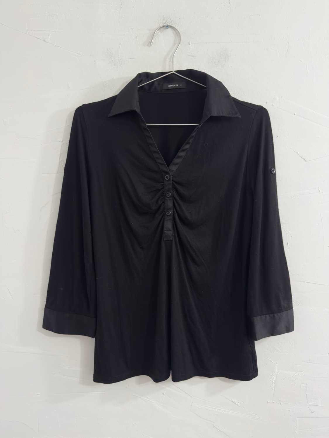 comme ca ism pk shirring top 상품이미지1