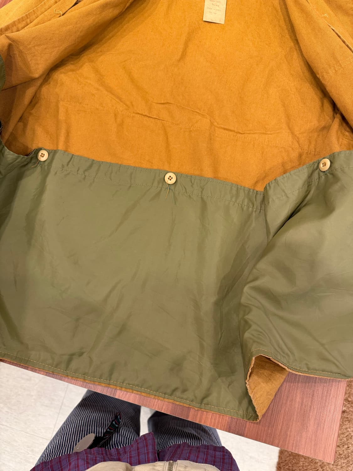 80s Softbak 빈티지 캔버스 모호크 헌팅 자켓 (made USA) 상품이미지9