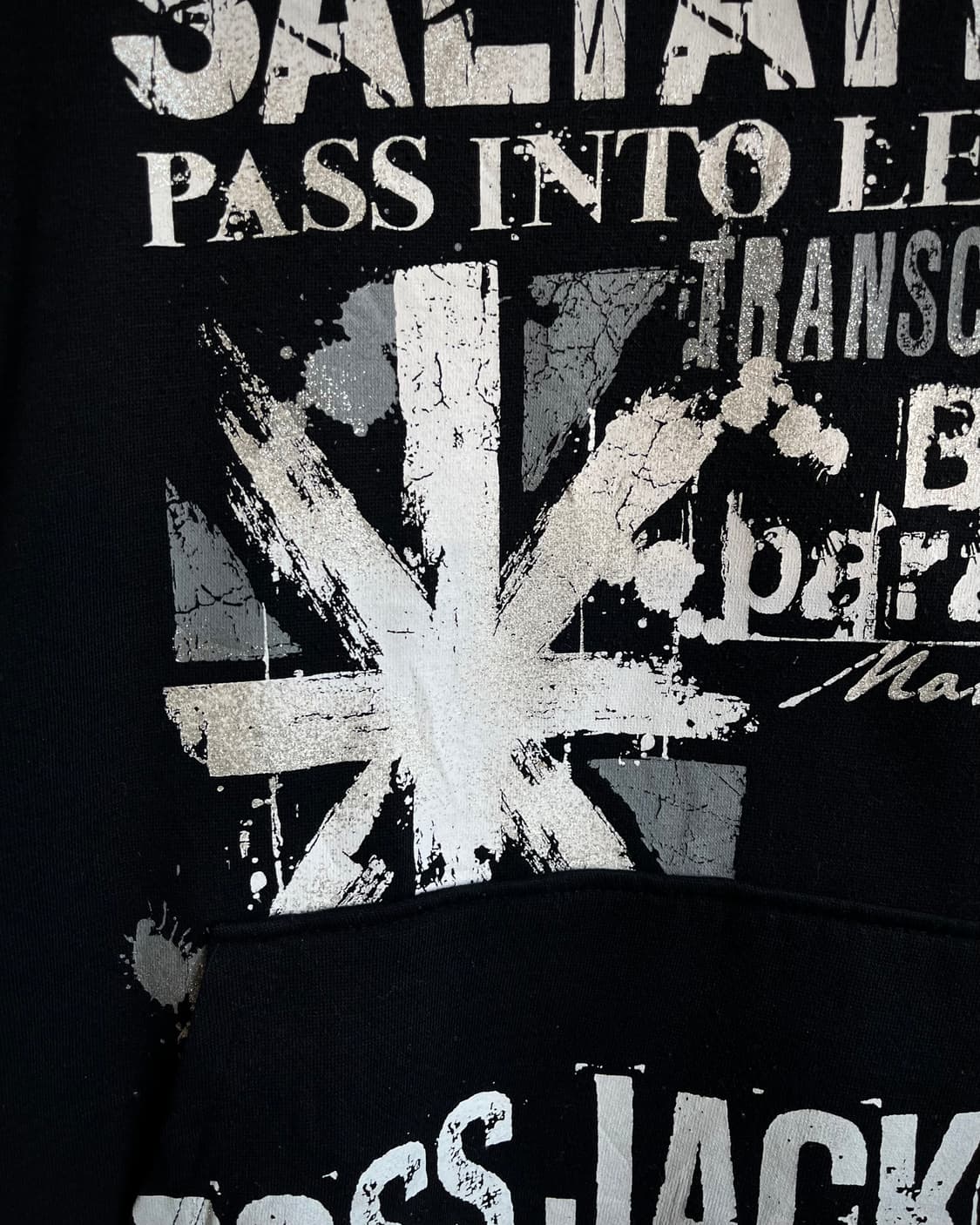 90-00s Aristooratic Punk Hood T-Shirt 상품이미지7