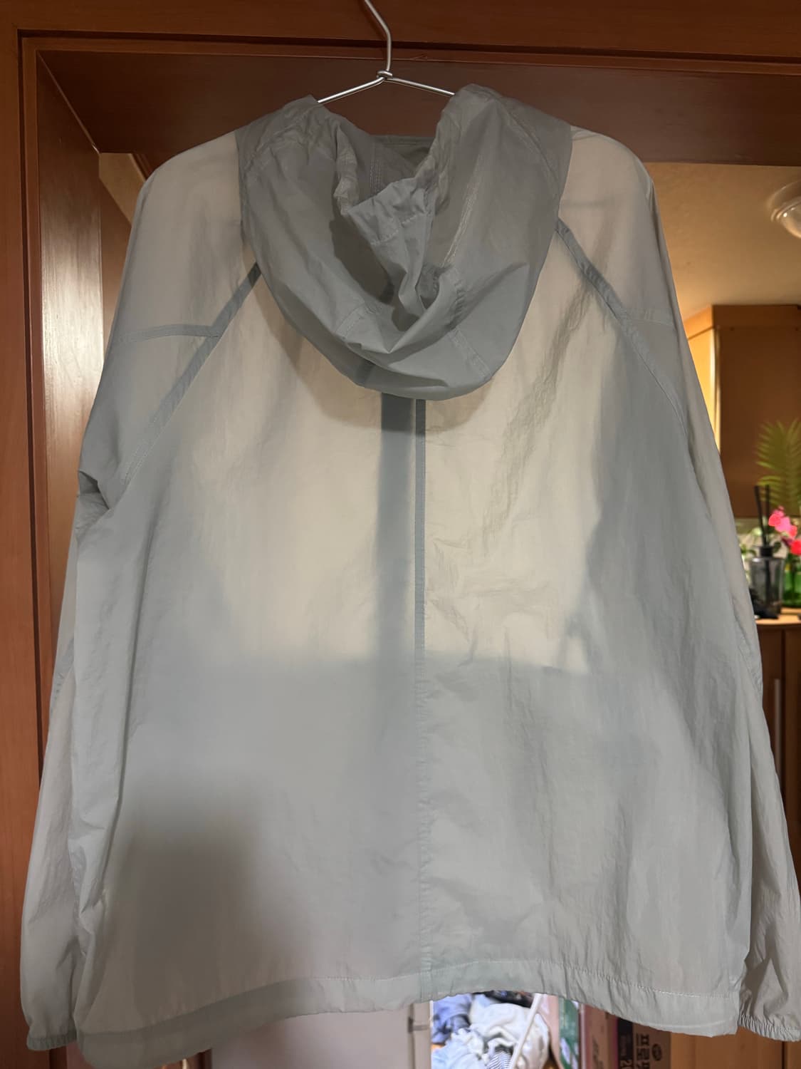 무신사 스탠다드 시티 레저 시어 윈드브레이커 재킷 라이트 그레이 L 상품이미지7