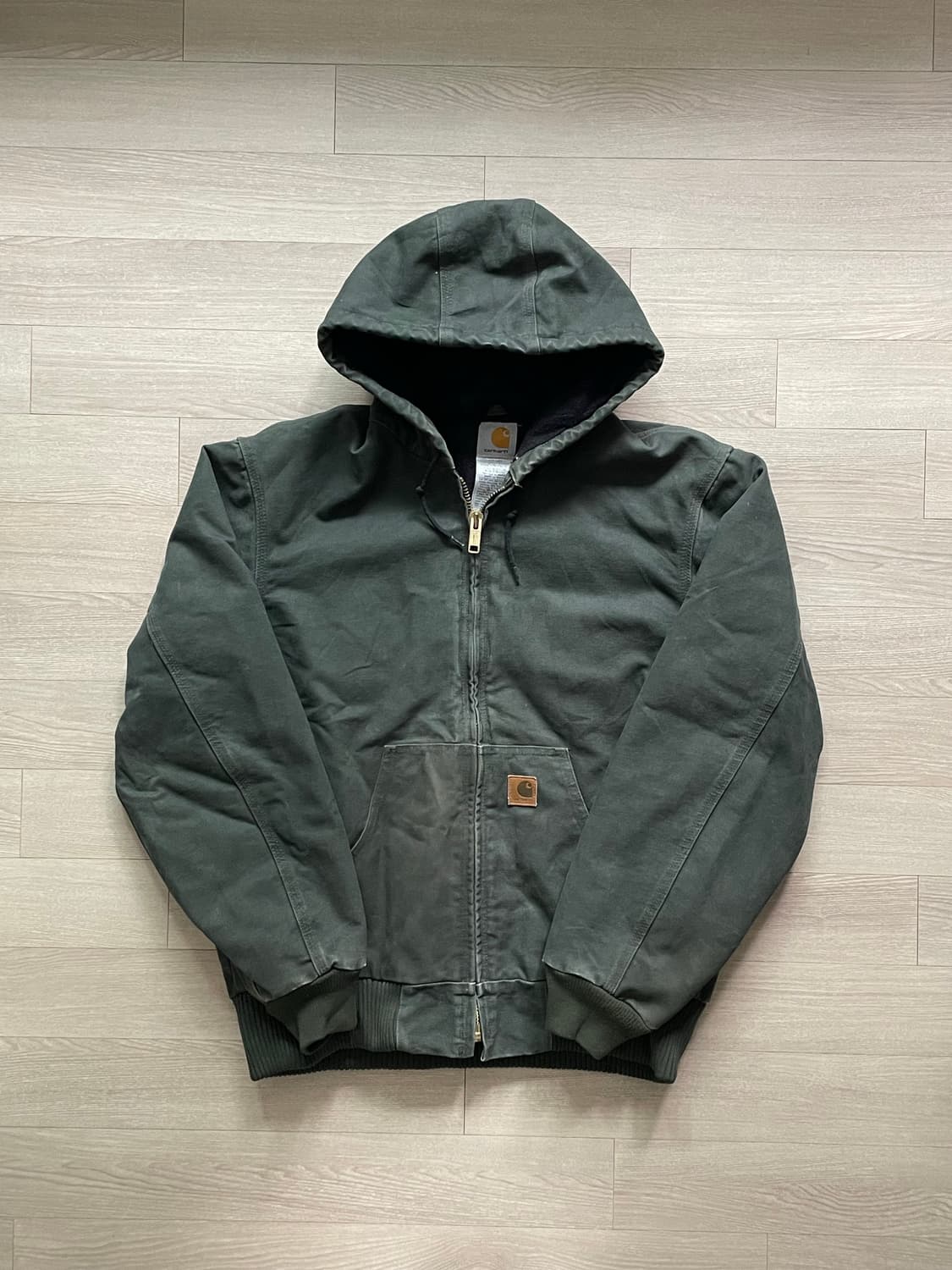 칼하트 j130 mos 모스 액티브 샌드스톤 상품이미지1