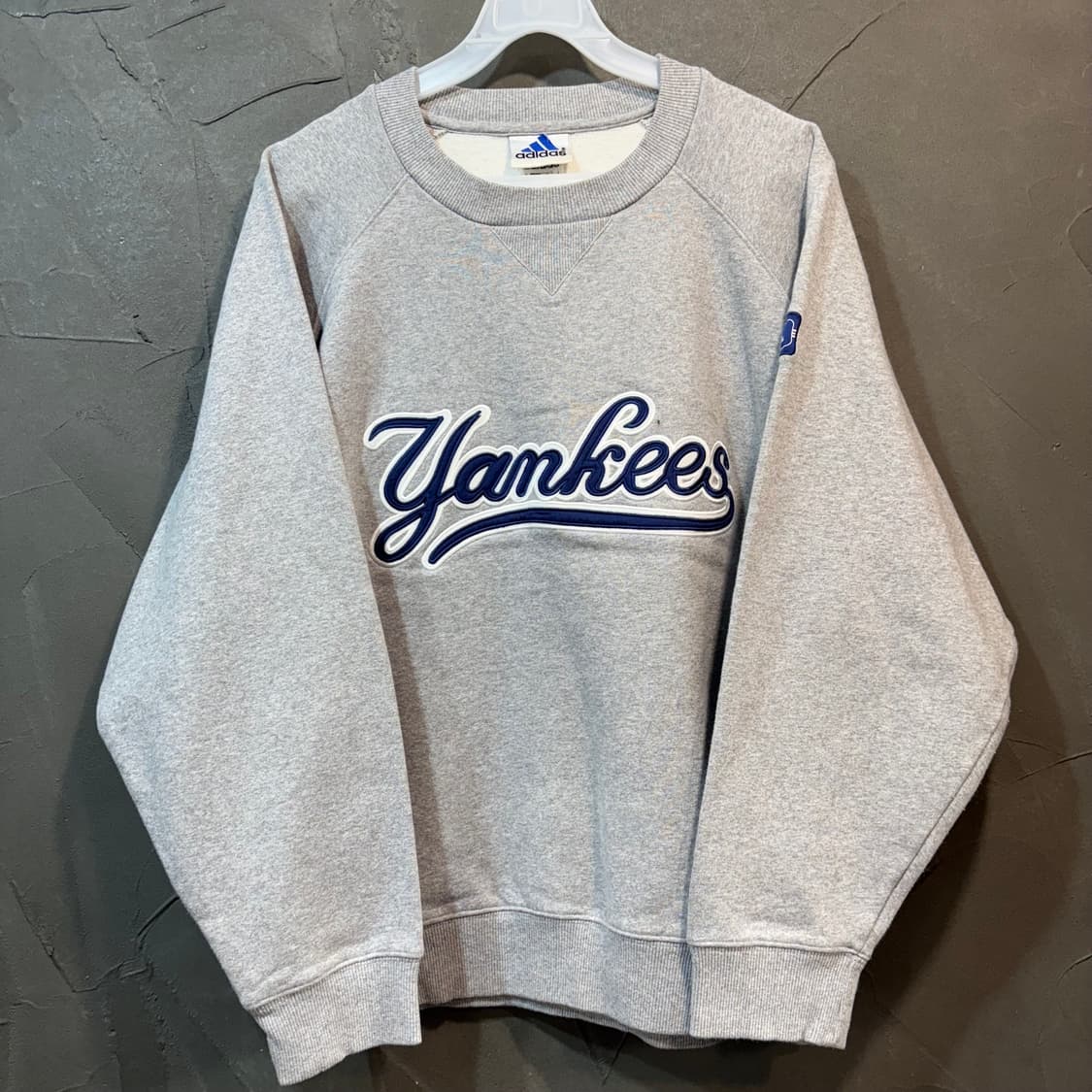 [XL] ADIDAS 아디다스 빈티지 양키즈 스웻 셔츠 상품이미지1