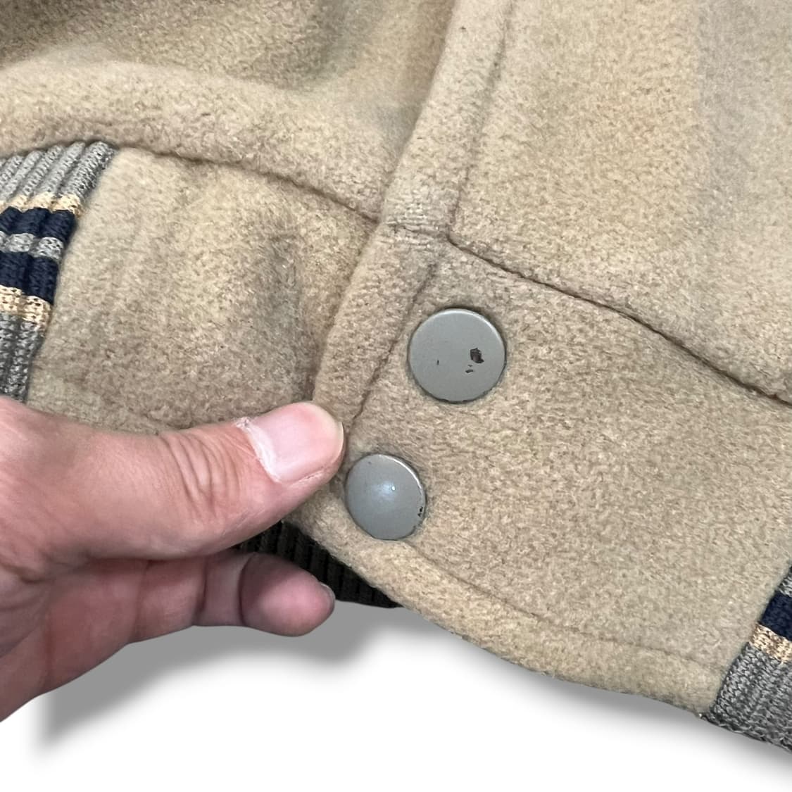  리 레더 바시티자켓 y14110 상품이미지4