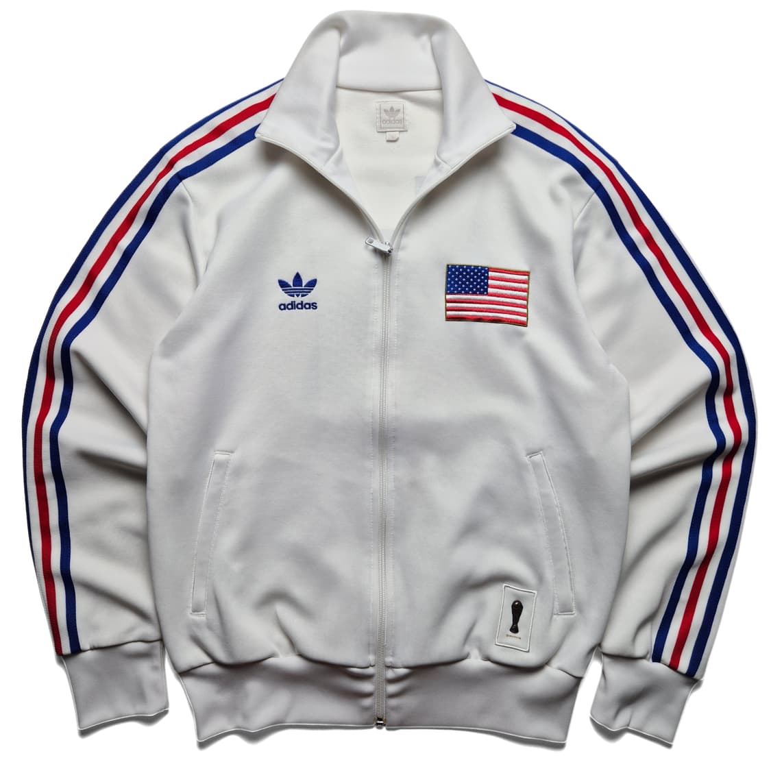 [L] 아디다스 USA 트랙탑 져지 화이트 상품이미지1