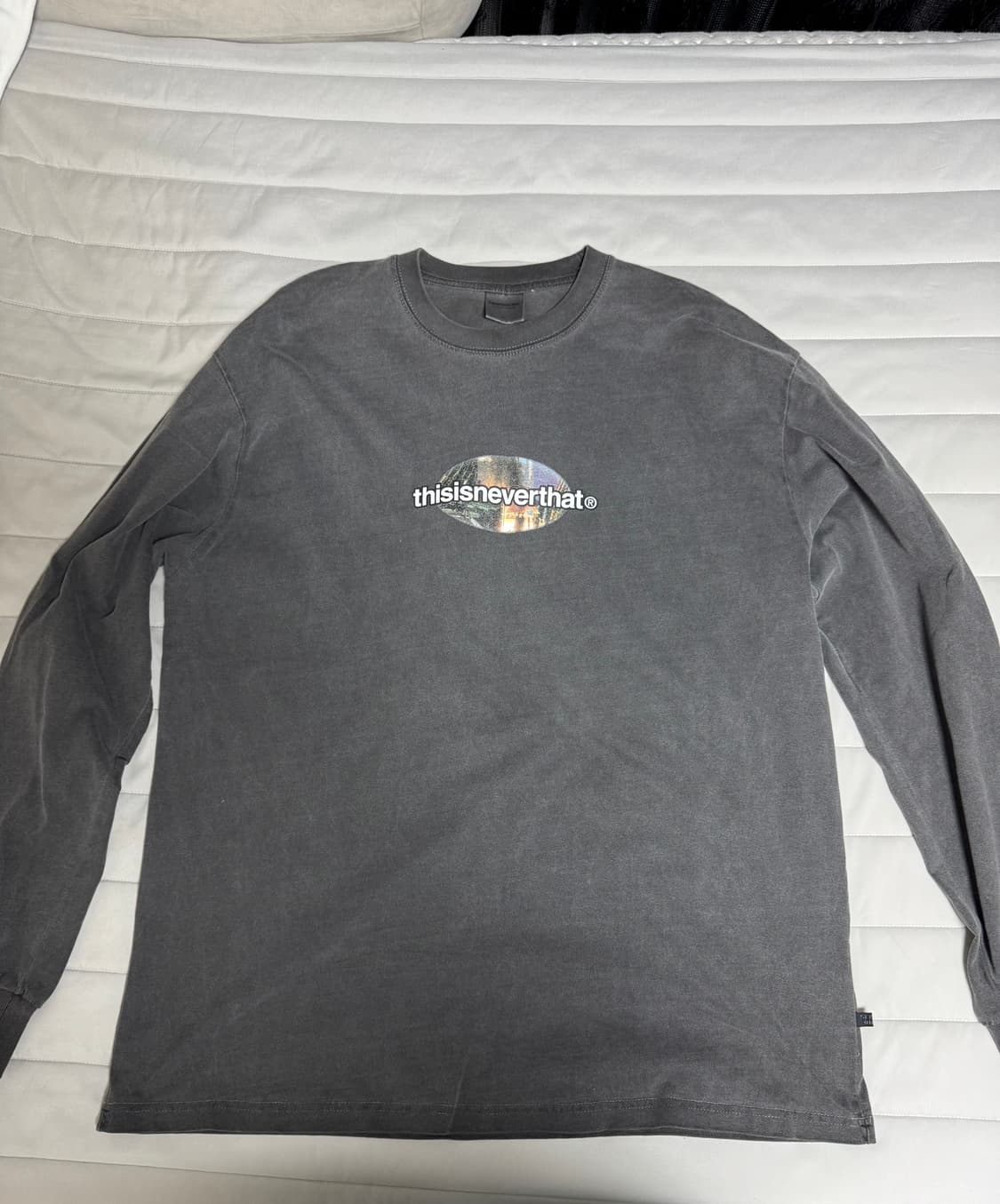 디스이즈네버댓 오버다이드 Rocket 탑 차콜 상품이미지2