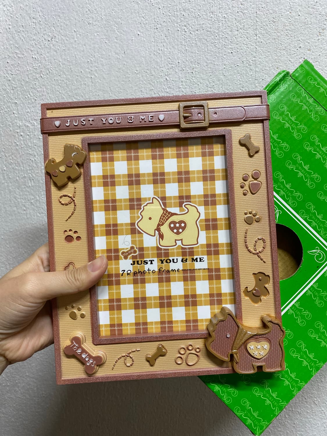 강아지 무늬 사진 액자 프레임 상품이미지2