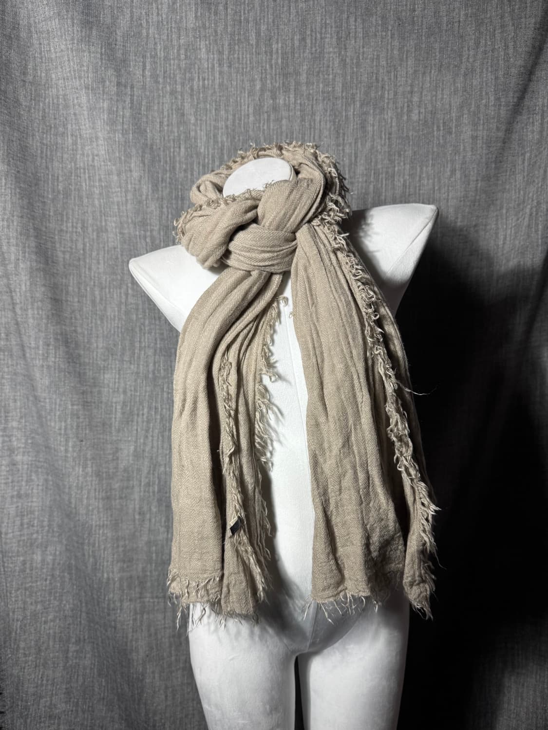 R13 디스트로이드 빈티지 머플러 상품이미지2