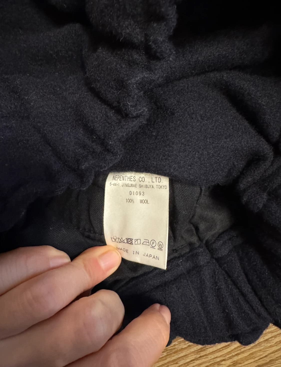 니들스 울 팬츠 xs 상품이미지2