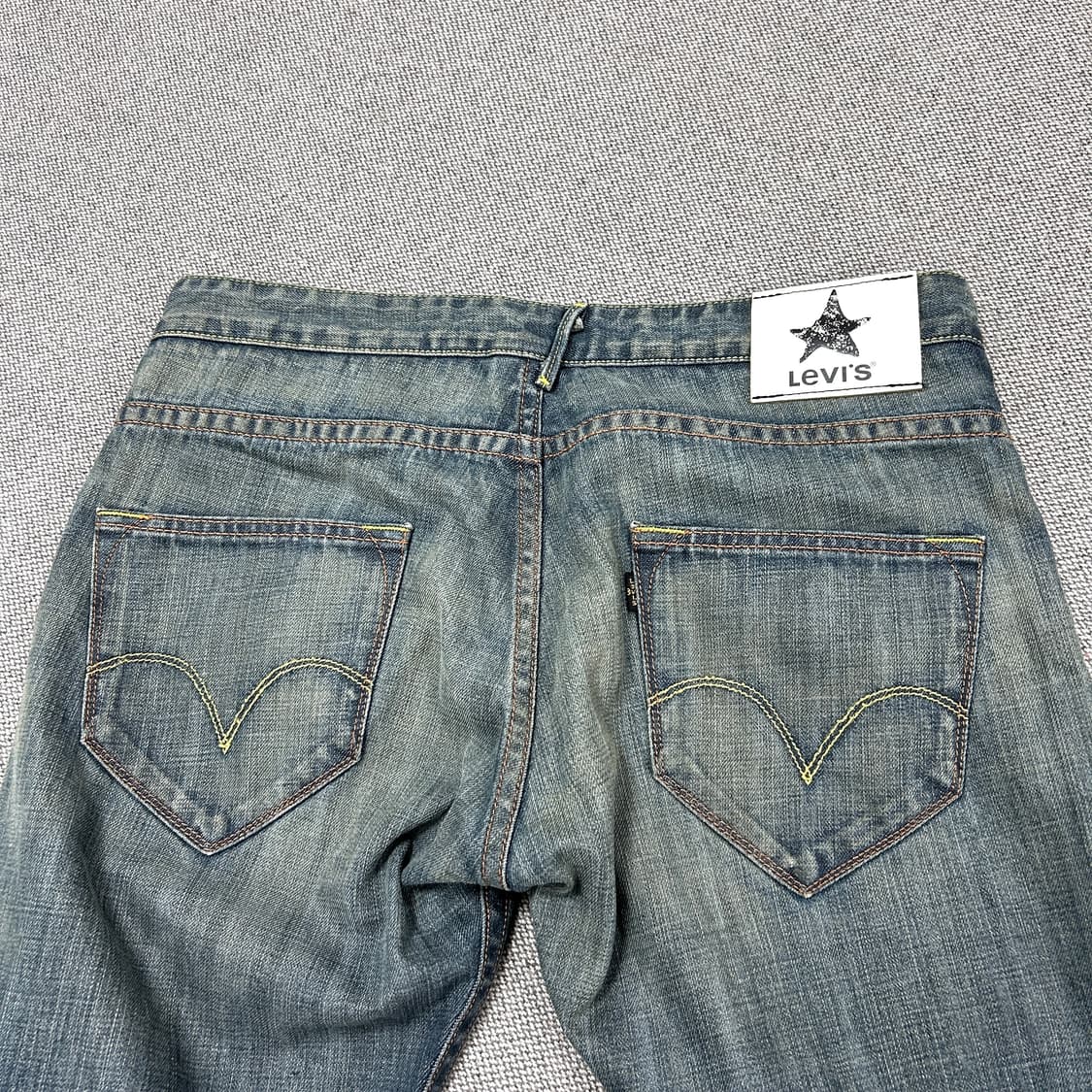 리바이스 네온스티치 블랙탭 데님팬츠 상품이미지8