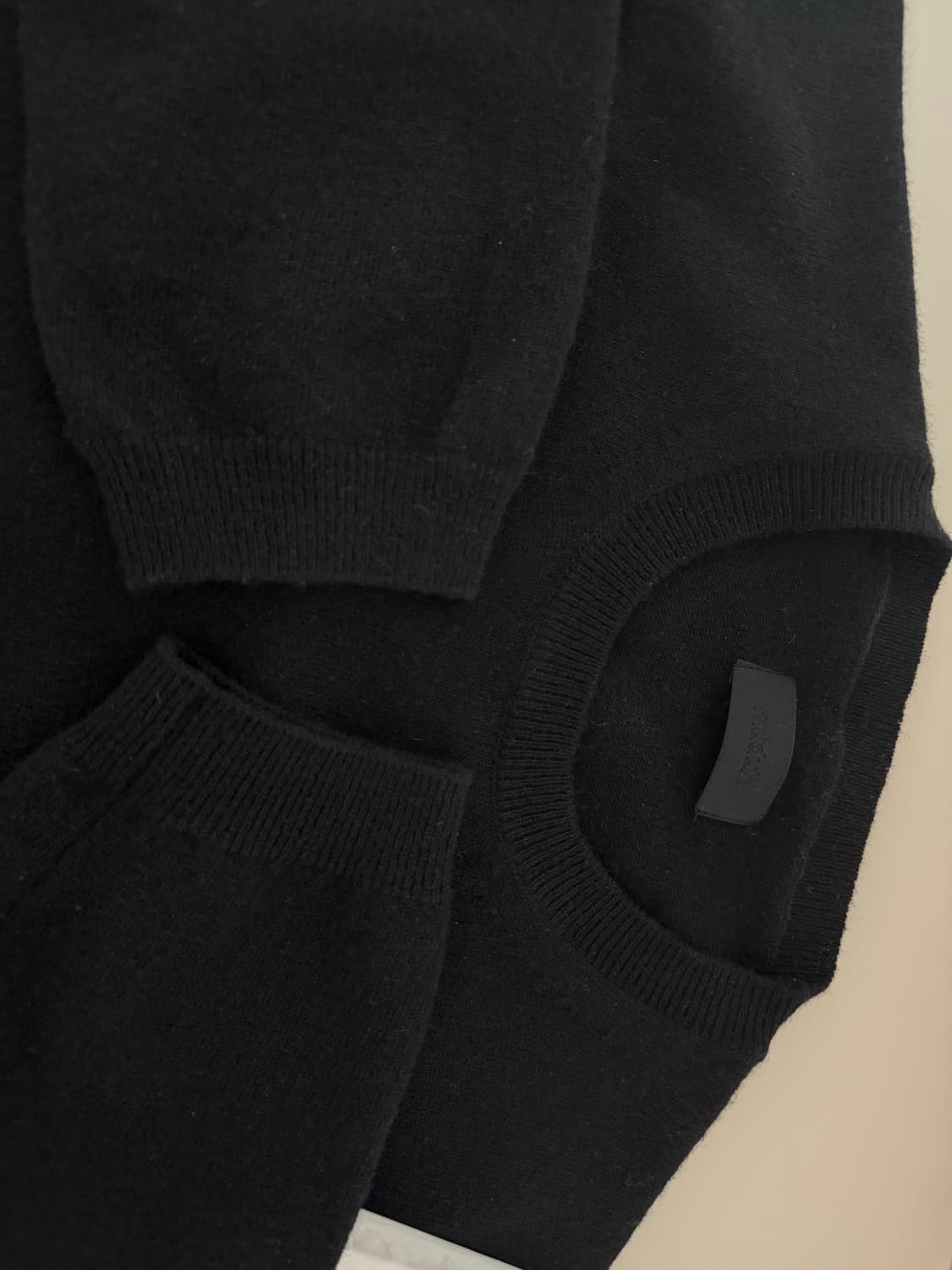 [3] 머듈 숏 니트 mudule short knit black 상품이미지4